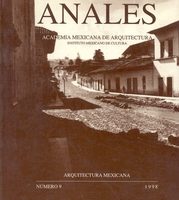ANALES NO. 9 ACADEMIA DE ARQUITECTURA