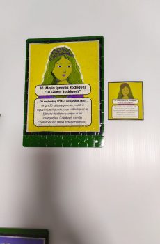 Rompecabezas Atenea Materiales