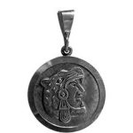 DIJE CIRCULAR GUERRERO JAGUAR