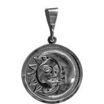 DIJE CIRCULAR SOL-LUNA