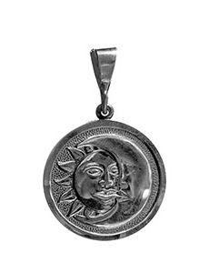 DIJE CIRCULAR SOL-LUNA