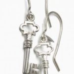 Aretes de llaves novohispanas