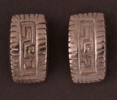 Pendientes sello greca