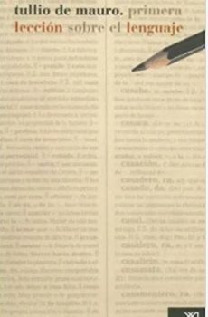 PRIMERA LECCION SOBRE EL LENGUAJE