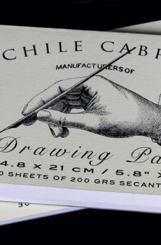 Block de dibujo vintage