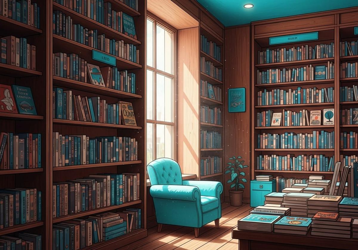 Cliente disfrutando productos de Librer&iacute;a Turquesa